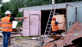 Демонтаж гаражей в Иваново, цена от 1758 руб. – услуги под ключ от 2Землекопа-Внв